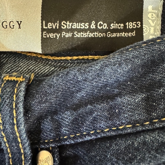 Levi’s SilverTab ’94 Baggy Jeans Women’s Size 27 Dark Wash Straight Leg Vintage - Picture 11 of 14